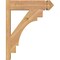 Ekena Millwork Merced Smooth Arts and Crafts Outlooker, Western Red Cedar, 5 1/2"W x 18"D x 22"H OUT06X18X22MRC03SWR - alternate 4